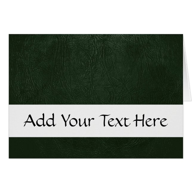 Grünes Leder, Ledertextur, Lederhintergrund (Vorderseite (Horizontal))