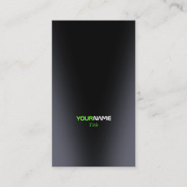 Grünes Licht Visitenkarte