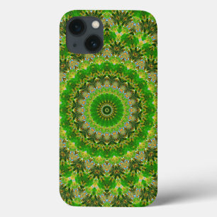 Grünes Mandala-Rad Case-Mate iPhone Hülle