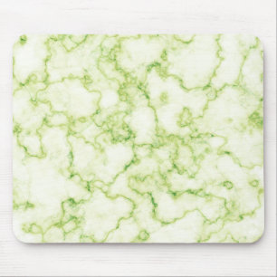 Grünes Marmormuster Mousepad