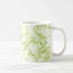 Grünes Marmormuster Tasse