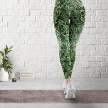 Grünes Marmorpapier Vintage Leggings<br><div class="desc">Ein nahtloses Muster eines phantastischen Marmorpapiers,  das für klassische Notizbücher im 18. und 19. Jahrhundert verwendet wurde. Erhältlich in verschiedenen Farbvarianten. Suchen Sie auch nach Volldesigns mit klassischen Notebooklabels. Piotr Kowalczyk © First publiziert am 24.07.2022.</div>