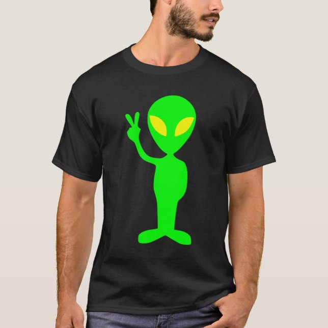 Grünes MarsShirt T-Shirt (Vorderseite)