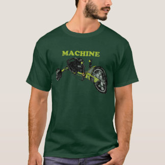 Grünes Maschinen-Grafik-T-Shirt T-Shirt