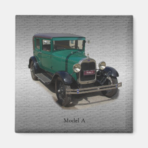 Grünes Modell A Magnet