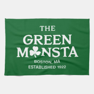 Grünes Monster Boston Green Monstah Baseball-Gesch Geschirrtuch