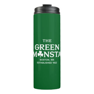 Grünes Monster Boston Green Monstah Baseball-Gesch Thermosbecher