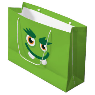 Grünes Monster Große Geschenktüte