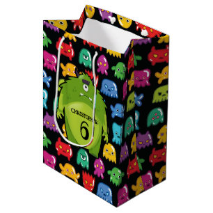 Grünes Monster Mittlere Geschenktüte