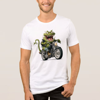 Grünes Monster Tri-Blend Shirt