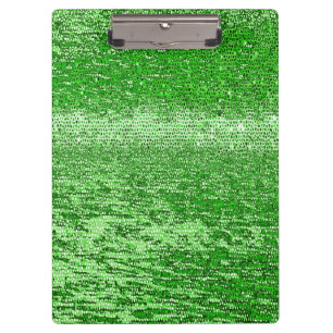 Grünes Mosaikmuster Klemmbrett