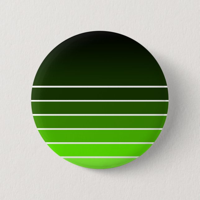 grünes Muster Button (Vorderseite)