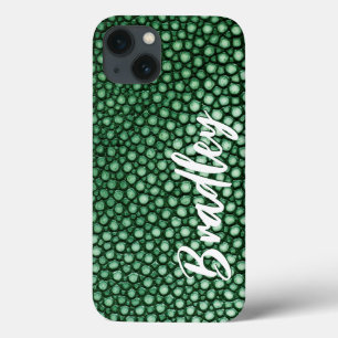 Grünes Muster Case-Mate iPhone Hülle