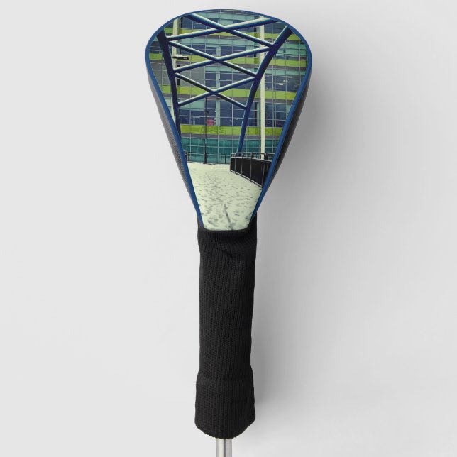 Grünes Muster Golf Headcover (Vorderseite)
