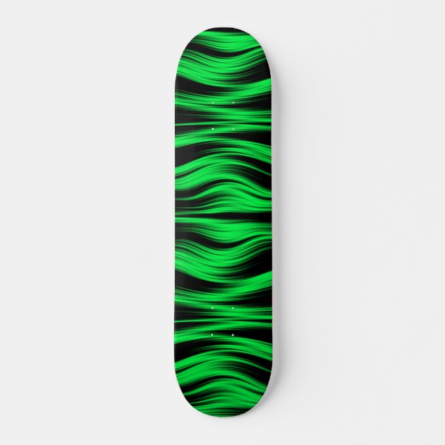 Grünes NeonSkateboard Skateboard (Vorne)