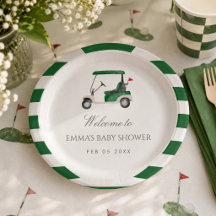 Grünes New to the Club Preppy-Klassiker-Baby-Party