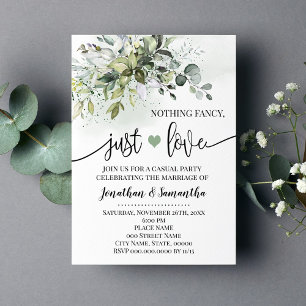 Grünes Nichts Besonderes Nur Liebe Hochzeitsflitte Save The Date