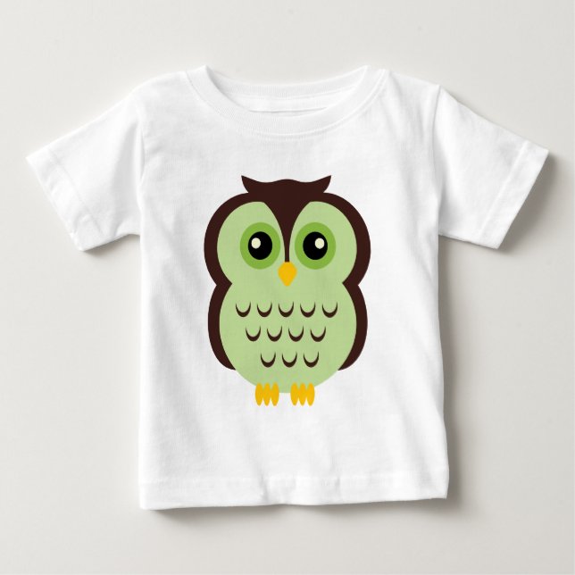 Grünes Ohr Baby T-shirt (Vorderseite)