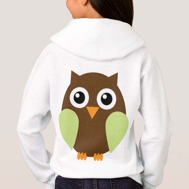 Grünes Ohr Hoodie (Rückseite)