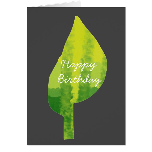 Grünes Öko Design (Vorne)