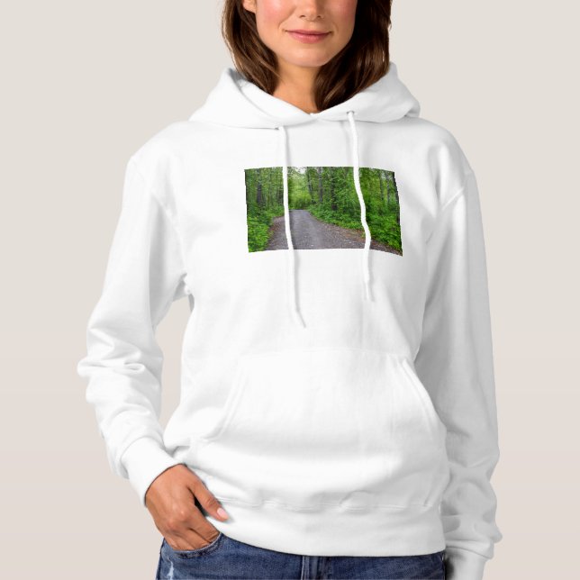 Grünes Paradies Hoodie (Vorderseite)