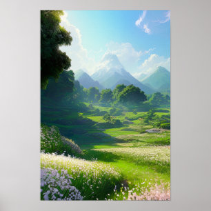 Grünes Paradies Poster