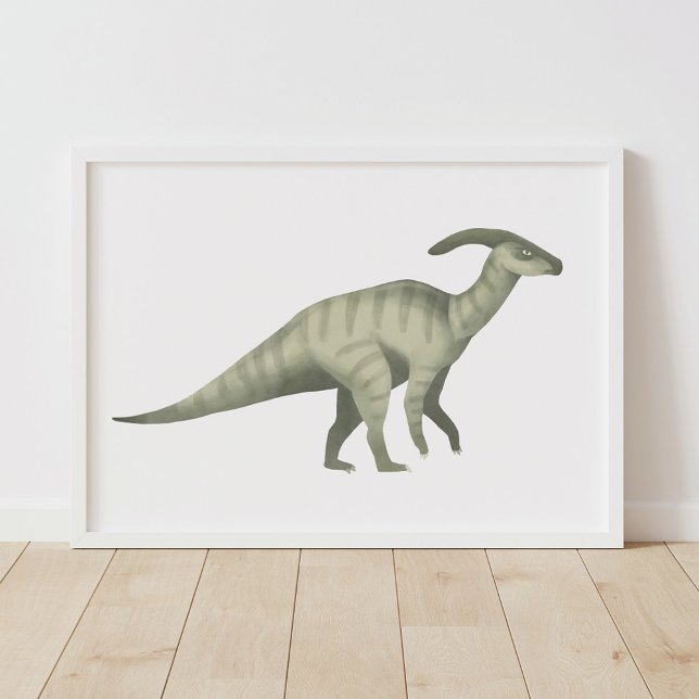 Grünes Parasaurolophus-Dinosaurier-Poster Poster (Von Creator hochgeladen)