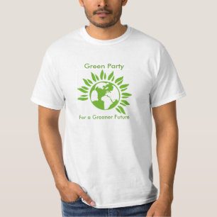 Grünes Party T-Shirt