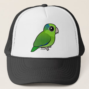 Grünes pazifisches Parrotlet Truckerkappe
