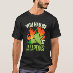 Grünes Pfefferdesign für einen Scoville-Chili T-Shirt