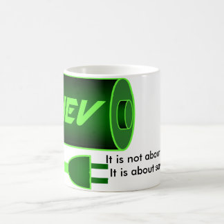 Grünes PHEV Tasse