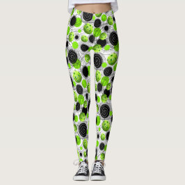 Grünes Pickleballs - Leggings