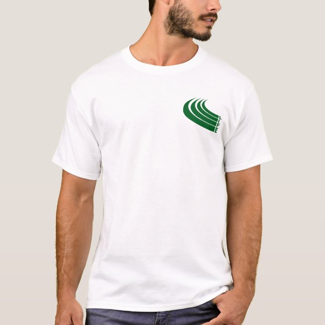 Grünes Planeten-Shirt T-Shirt (Vorderseite)