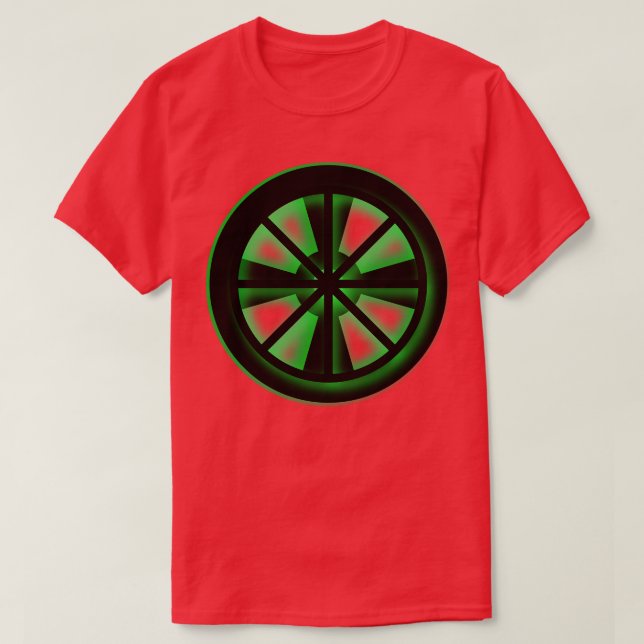 Grünes Portal T-Shirt (Design vorne)