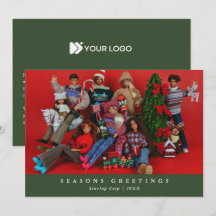 Grünes professionelles Team-Foto-Geschäftslogo