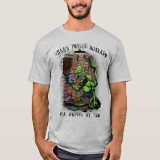 Grünes psychisches Monkees T-Shirt