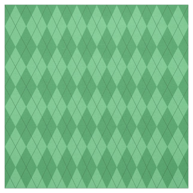 Grünes Rauten-Muster-Gewebe Stoff (Muster)