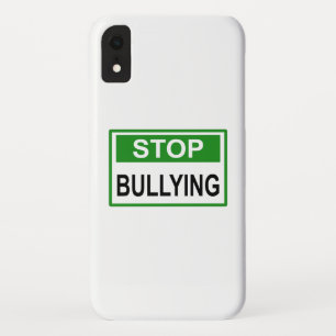 Grünes Schild gegen Mobbing Case-Mate iPhone Hülle