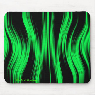 Grünes schwarzes NeonMousepad Mousepad