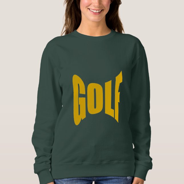 Grünes Shirt Foret Frau GOLF (Vorderseite)