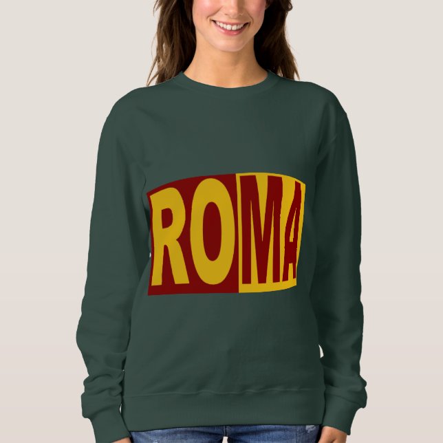Grünes Shirt ROMA (Vorderseite)