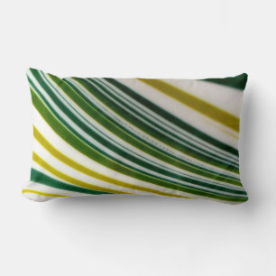 Grünes Swirl-Throw PIllow Lendenkissen