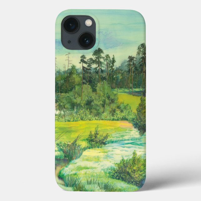 grünes Tal Case-Mate iPhone Hülle (Rückseite)