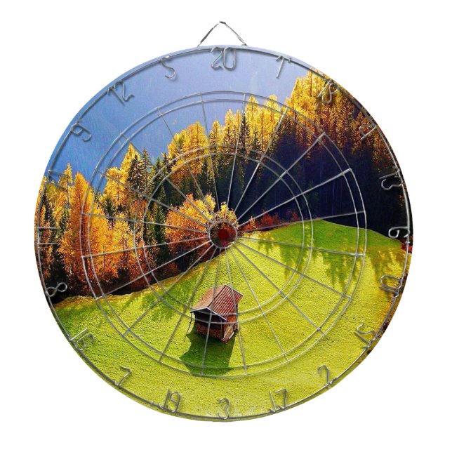 Grünes Tal Dartscheibe (vorne)