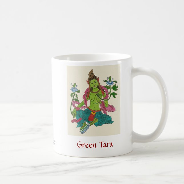 Grünes Tara Tasse (Rechts)