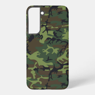Grünes Tarnmuster, Militärisches Muster, Armee Samsung Galaxy Hülle