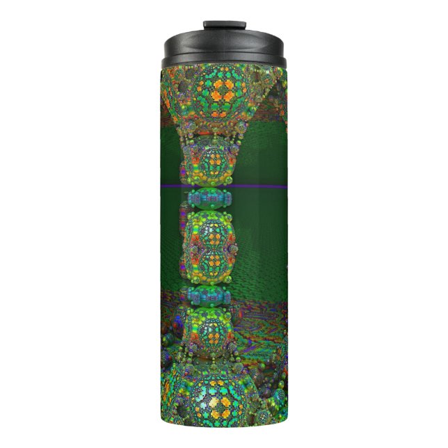 Grünes Thermal Tumbler Thermosbecher (Vorderseite)