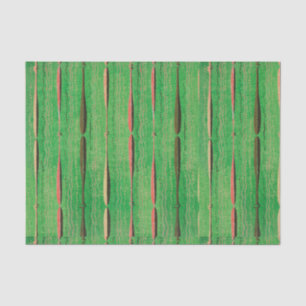 GRÜNES TISSUPAPIER JAPANISCHES WOODBLOCK PATTERN SEIDENPAPIER