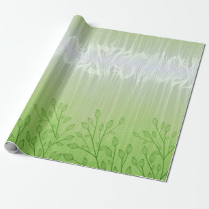 Grünes Traumwasser Geschenkverpackungspapier Geschenkpapier