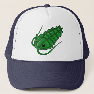 Grünes Trilobite Truckerkappe